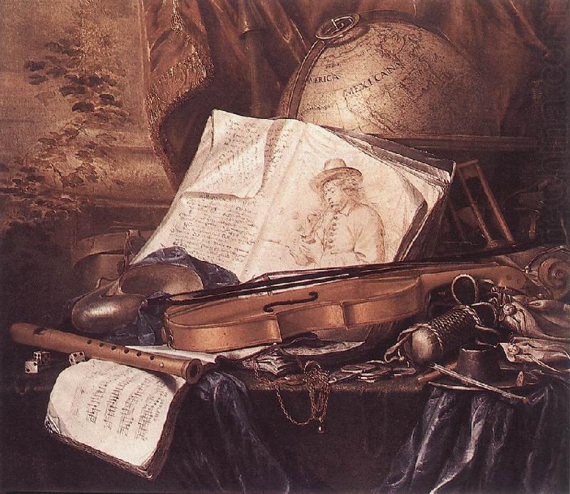 Still-Life of Musical Instruments, RING, Pieter de